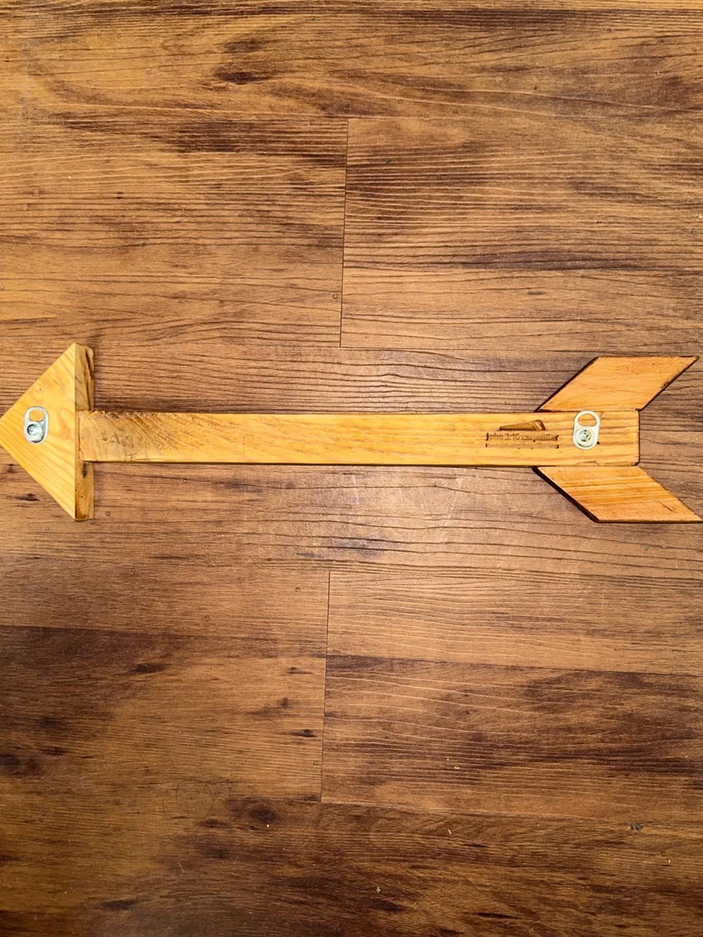 Handcrafted Decorative Wooden Arrow Wall Hanging
